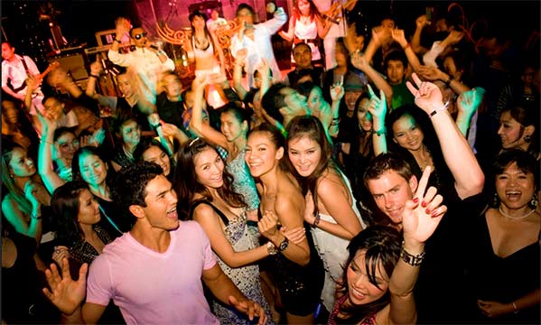 Salir de fiesta en Bangkok, Tailandia