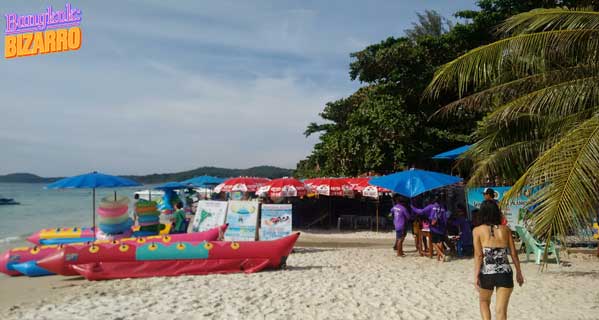 Hamacas playa Tailandia