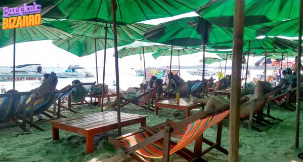 Koh Samed hamacas playa Tailandia