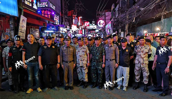 Policía de Pattaya.