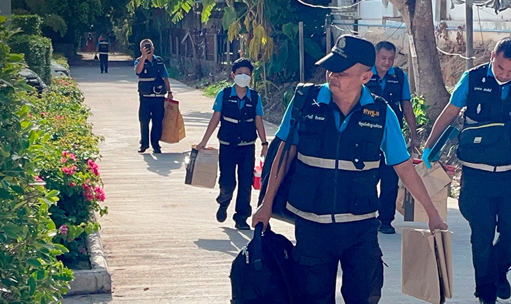Policía Tailandia Koh Phangan Daniel Sancho